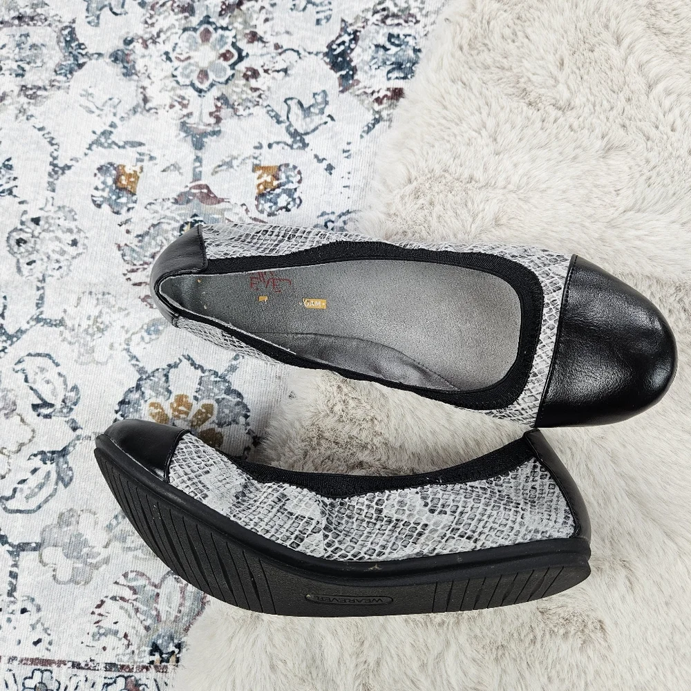 Wear Ever Memory Foam Adriana Ballet Flats Women US 9.5M